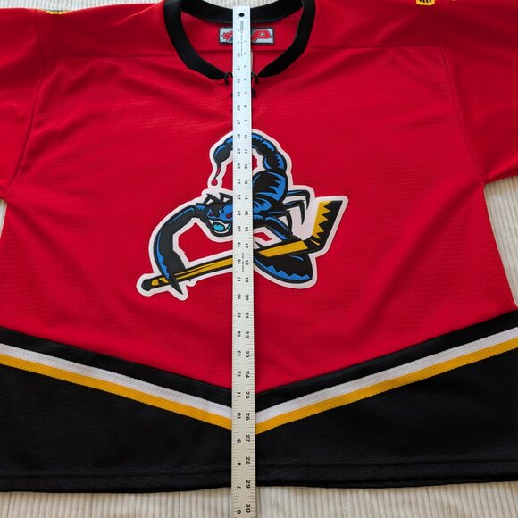 Vintage defunct New Mexico Scorpions Hockey Jersey XL EUC - Picture 2 of 7